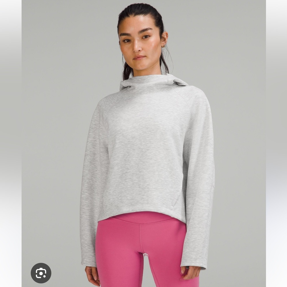 Lululemon Airwrap Modal Pullover Hoodie - Heathered Core Ultra Light Grey